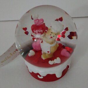 Charming Teddy Bear Crystal Ball Kitchen Decor